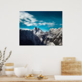 Jalovec-Berg in Slowenien Poster (Küche)