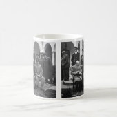 Jalta-Konferenz Roosevelt Stalin Churchill 1945 Kaffeetasse (Mittel)