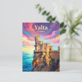 Jalta Krim Postkarte (Stehend Vorderseite)