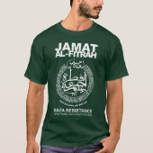 Jam`at Al-Fitrah GAZAN ANTI-HAMAS RESISTENZ T-Shirt (Vorderseite)