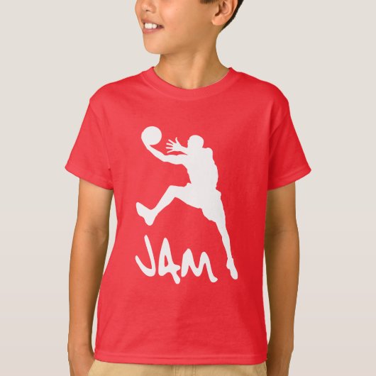 Jam Basketball T-Shirt (Vorderseite)
