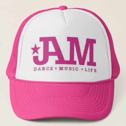 Jam-Dancehut Truckerkappe (Vorderseite)