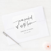 Jam Favor Wedding Product Label Business Sticker (Umschlag)