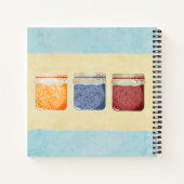 Jam-Glas-Zuhause zur Konservierung personalisierte Notizblock (Rückseite)