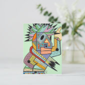 "Jam in Brooklyn" von Ruchell Alexander Postkarte (Stehend Vorderseite)