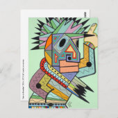 "Jam in Brooklyn" von Ruchell Alexander Postkarte (Vorne/Hinten)