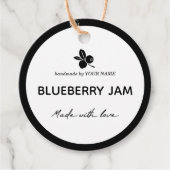 Jam Jar Hang Tag Packaging Design Geschenkanhänger (Vorderseite)