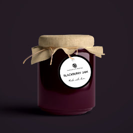 Jam Jar Hang Tag Packaging Design Geschenkanhänger