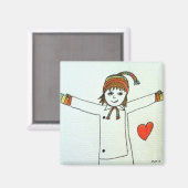 Jam_Jar_Marr Original Art Magnet (Vorderseite/Rückseite)