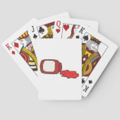 Jam Niedlich Red Jelly Jar Spielkarten (Rückseite)