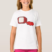 Jam Niedlich Red Jelly Jar T-Shirt (Vorderseite)