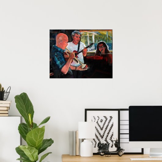 Jam Night im HBI Poster (Heimbüro)