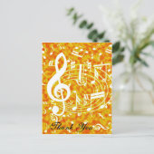 Jam Night_ Postkarte (Stehend Vorderseite)