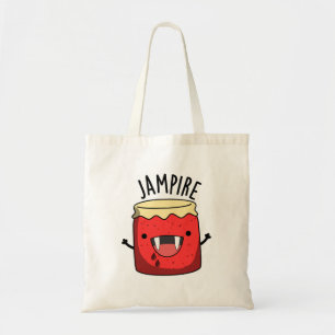 Jam-pire Funny Vampire Jam Pun Tragetasche