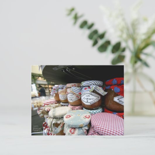 Jam Postkarte (Stehend Vorderseite)