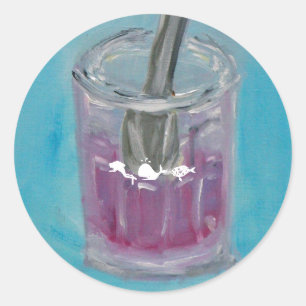 JAM RUNDER AUFKLEBER