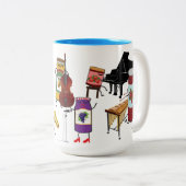 Jam Session Mug Zweifarbige Tasse (VorderseiteRechts)