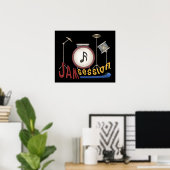 Jam Session Poster (Heimbüro)