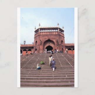 Jama Masjid in Delhi Postkarte