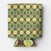 Jamahiri ® Libya | Africa Pattern  Dosenkühler (Vorderseite)