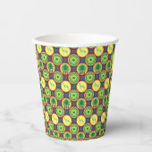 Jamahiri ® Libya | Africa Pattern  Pappbecher (Vorderseite)