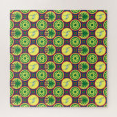 Jamahiri ® Libya | Africa Pattern  Puzzle (Horizontal)