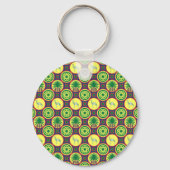 Jamahiri ® Libya | Africa Pattern Schlüsselanhänger (Rückseite)