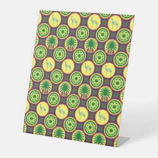 Jamahiri ® Libya | Africa Pattern  Sockelschild