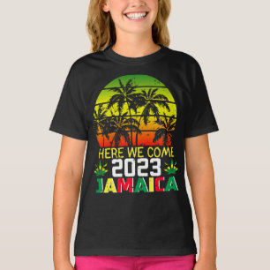 Jamaica 2023 Wir Kommen Mädchen T-Shirt