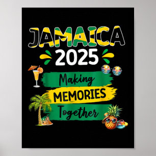 Jamaica 2025 Vacation Trip Matching Family Squad G Poster