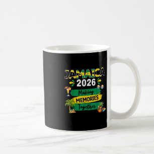 Jamaica 2026 Urlaubsreise passendes Familien-Squad Kaffeetasse