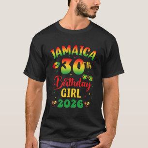 Jamaica 30. Geburtstag Mädchen 2026 Party Matching T-Shirt
