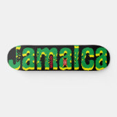JAMAICA 4EVÖL 7 3/4" Skateboard Deck (Horizontal)