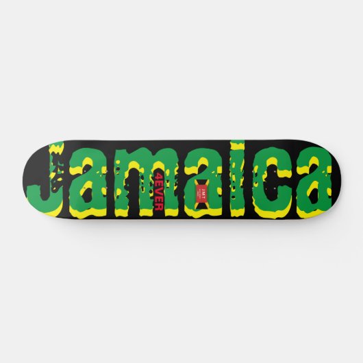 JAMAICA 4EVÖL 7 3/4" Skateboard Deck (Horizontal)