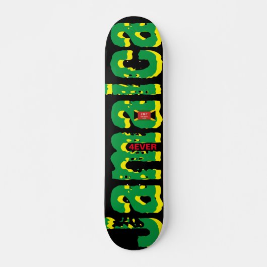 JAMAICA 4EVÖL 7 3/4" Skateboard Deck (Vorne)