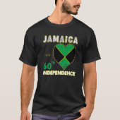 Jamaica 60th independence Day 1962 2022 Jamaican M T-Shirt (Vorderseite)