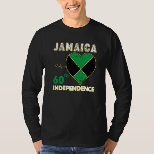 Jamaica 60th independence Day 1962 2022 Jamaican M T-Shirt (Vorderseite)