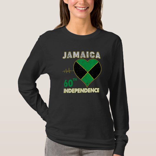 Jamaica 60th independence Day 1962 2022 Jamaican M T-Shirt (Vorderseite)