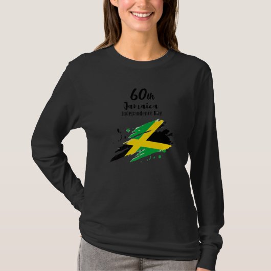 Jamaica 60th Independence Day Jamaica 60 Independe T-Shirt (Vorderseite)