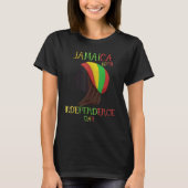 Jamaica 60th Independence Proud To Be Jamaican 5 T-Shirt (Vorderseite)