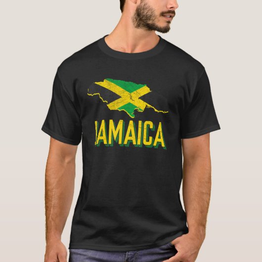Jamaica 60th Independence Proud To Be Jamaican 8 T-Shirt (Vorderseite)