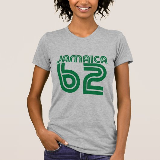 Jamaica 62 - Proud Jamaicans - Reggae Rasta Shirt (Vorderseite)