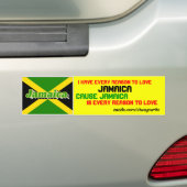 Jamaica Autoaufkleber (Auf Auto)