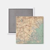 Jamaica Bay and Brooklyn Magnet (Vorderseite/Rückseite)