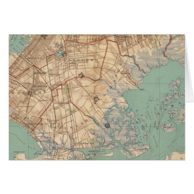 Jamaica Bay und Brooklyn (Vorderseite (Horizontal))