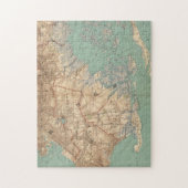 Jamaica Bay und Brooklyn Puzzle (Vertikal)