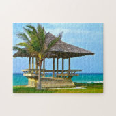 Jamaica Beach Hut. Puzzle (Horizontal)