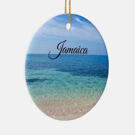Jamaica Beach Keramik Ornament (Rechts)