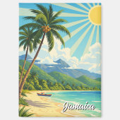 Jamaica Beach Magnet (Vorderseite)