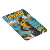 Jamaica Beach Magnet (Rechte Seite)